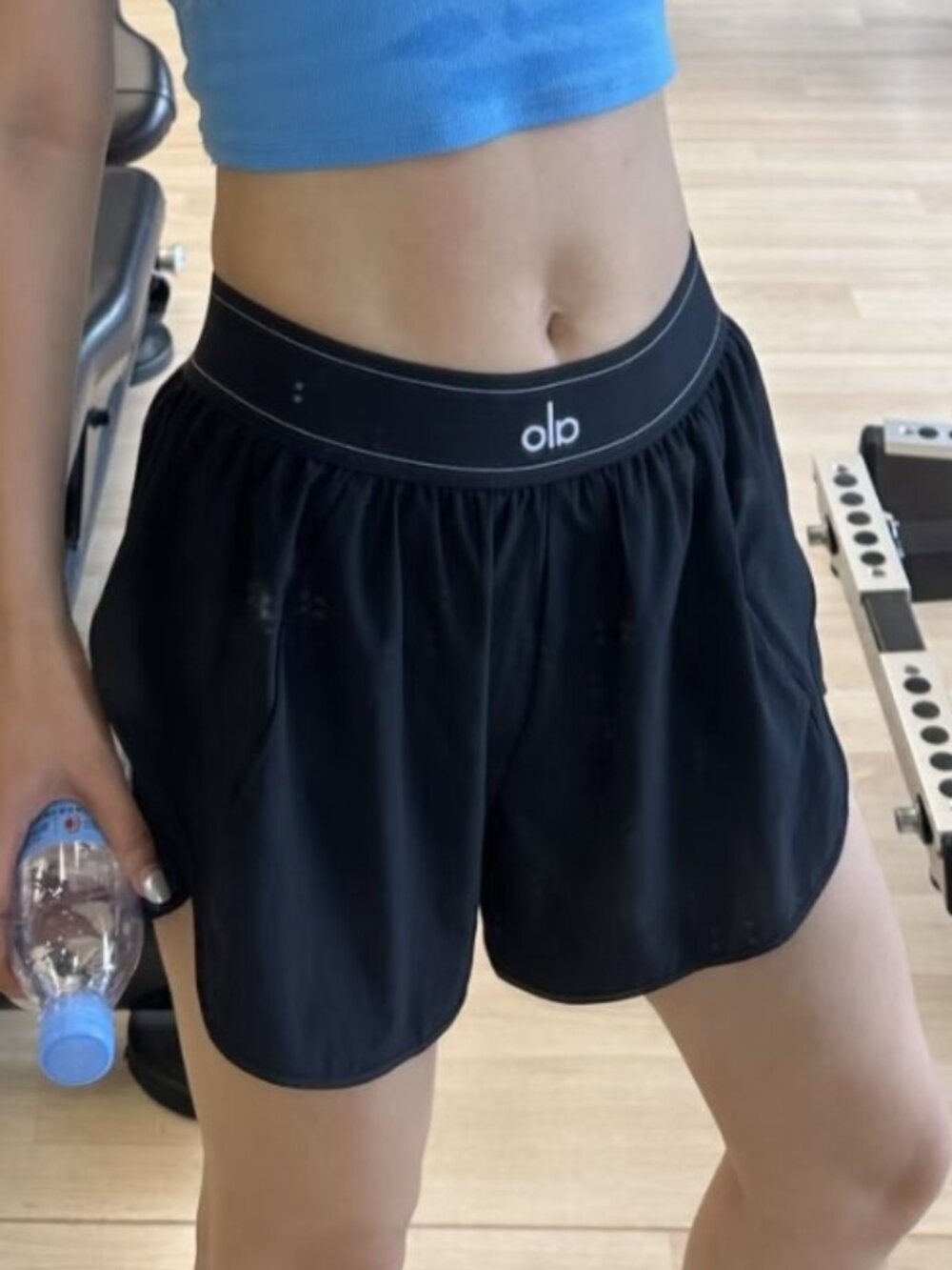Alo Yoga Match Point Short Black😎Athletic Luxury Meets Everyday Style🌮